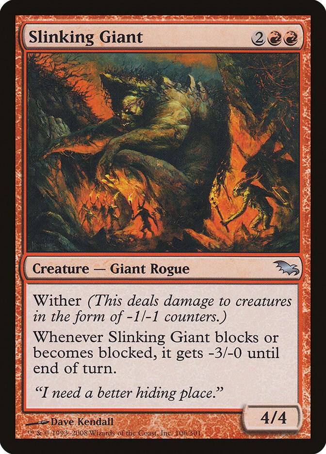 Slinking Giant 106 card