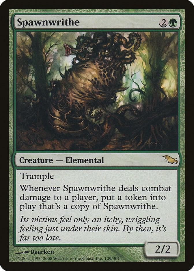 Spawnwrithe 129 card