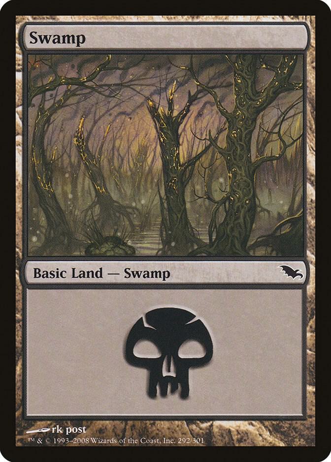 Swamp (292) 292 card