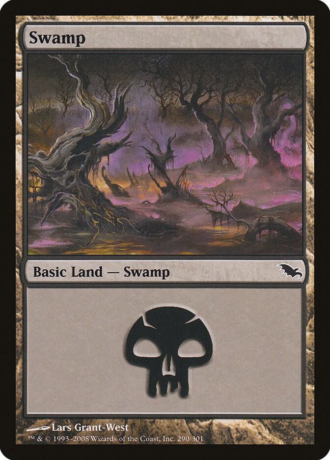 Swamp (290) 290 card