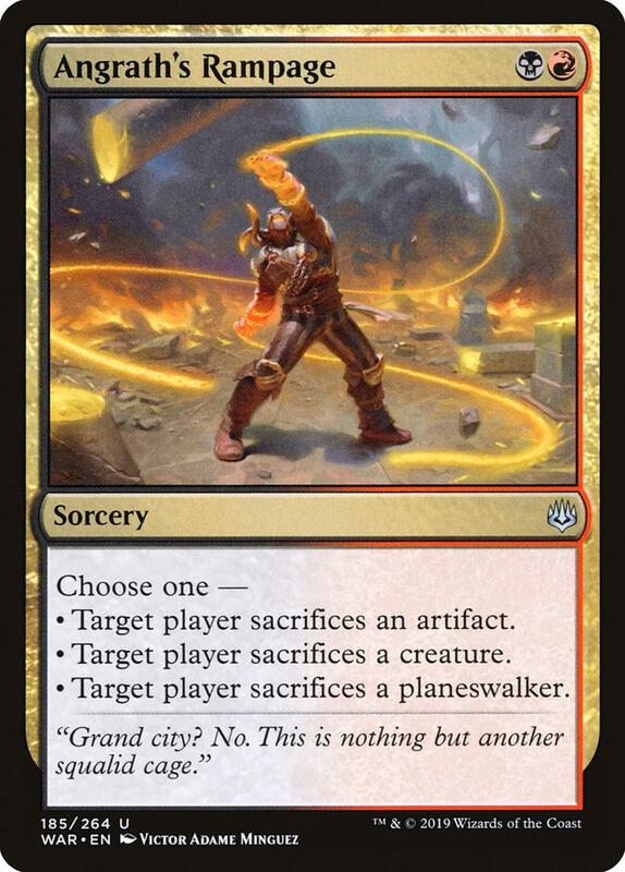 Angrath's Rampage War of the Spark Magic The Gathering