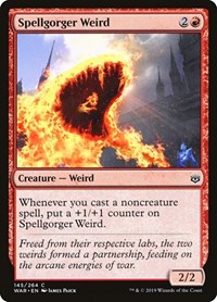 Spellgorger Weird - War of the Spark - Magic: The Gathering card