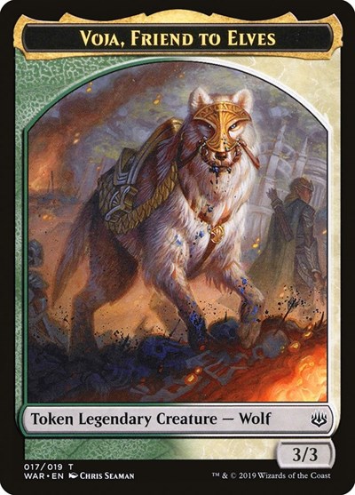 Voja Friend to Elves Token