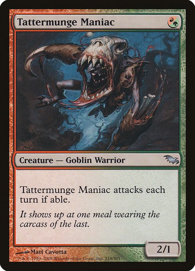 Tattermunge Maniac 219 card