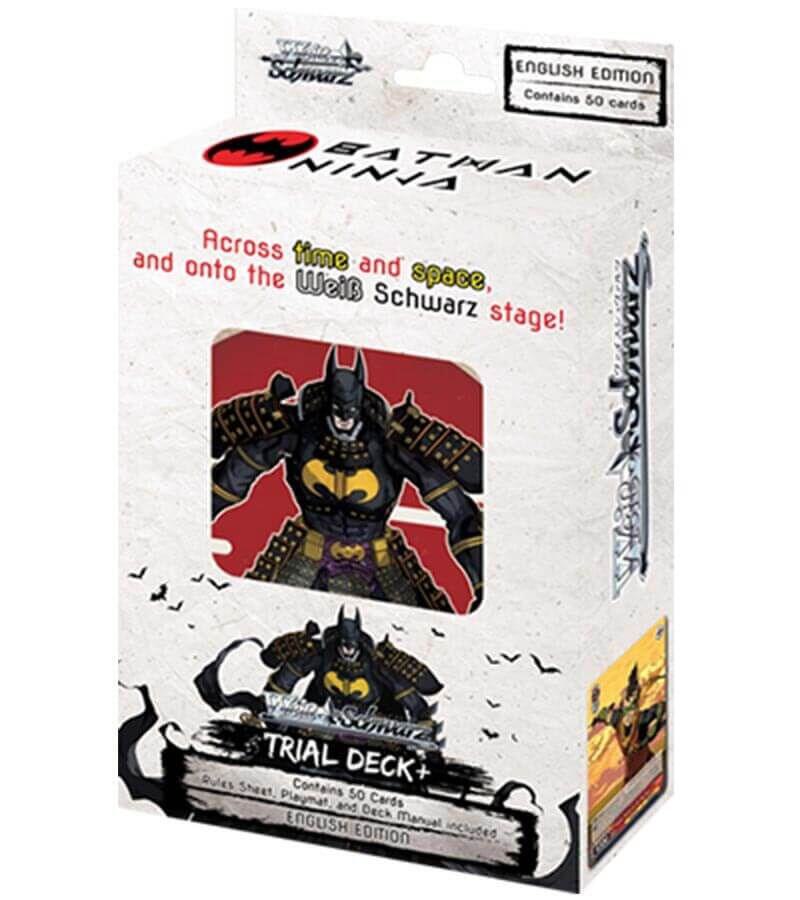 weiss schwarz batman ninja booster box Bushiroad - - [SP] Sign card by the voice cast [RRR] Rare cards with special embossing The cards in this Trial Deck+ may be used together with cards with card number beginning with BNJ/ Supply Set Batman Ninja |