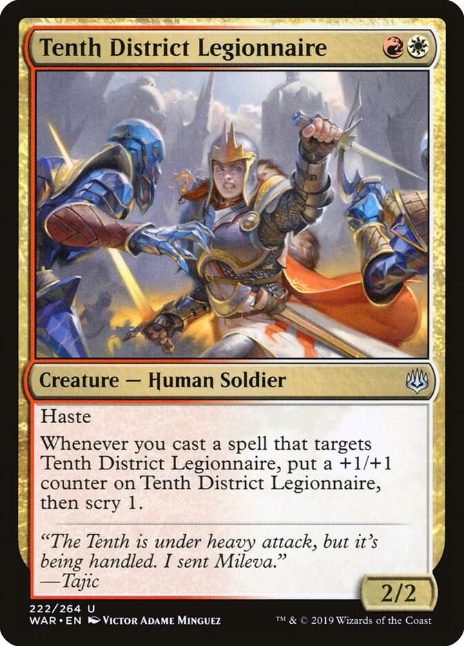 Tenth District Legionnaire - War of the Spark - Magic: The