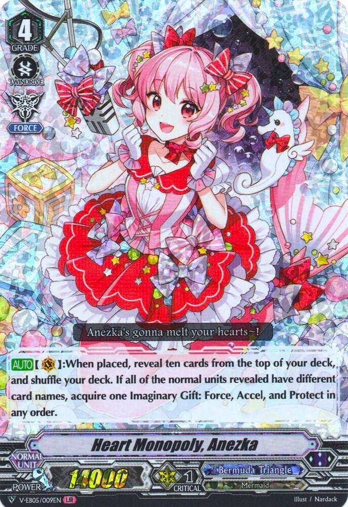 Heart Monopoly, Anezka - V-EB05: Primary Melody - Cardfight