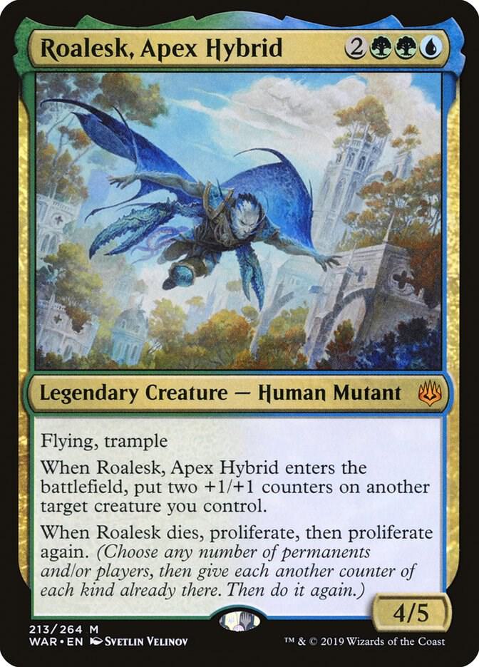 Roalesk, Apex Hybrid - War of the Spark - Magic: The Gathering