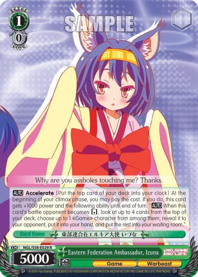 Eastern Federation Ambassador, Izuna