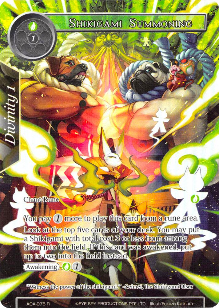 Shikigami Summoning (Full Art)