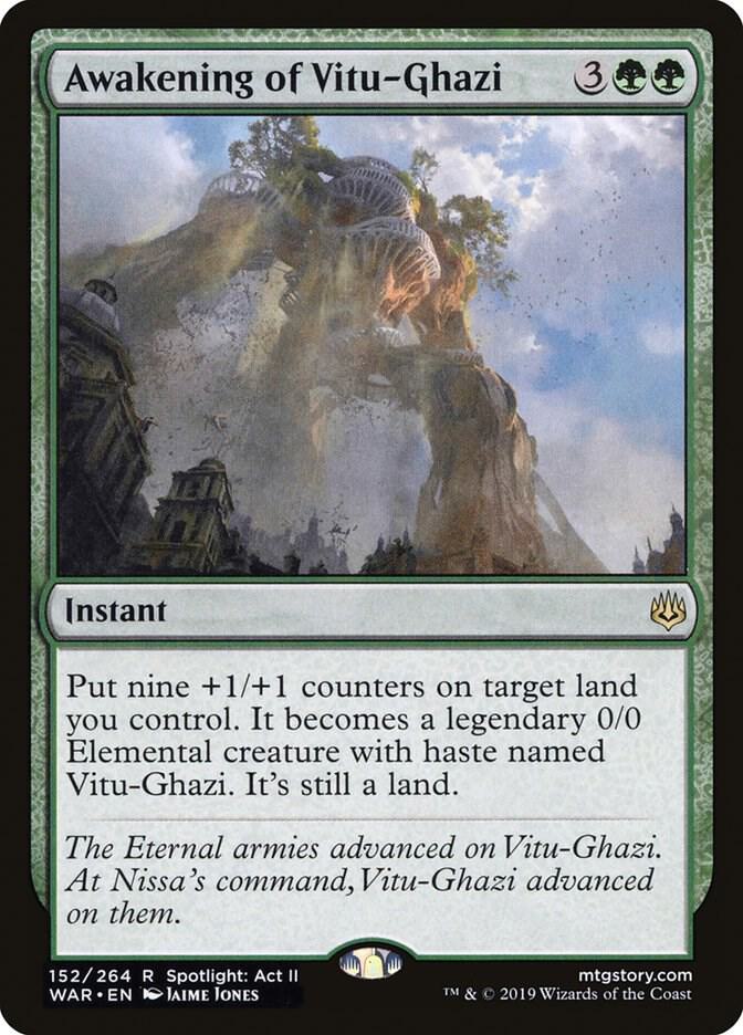 Awakening of Vitu-Ghazi - War of the Spark - Magic: The Gathering - TCGplayer.com Awakening of Vitu-Ghazi - War of the Spark - Magic: The Gathering - TCGplayer.com