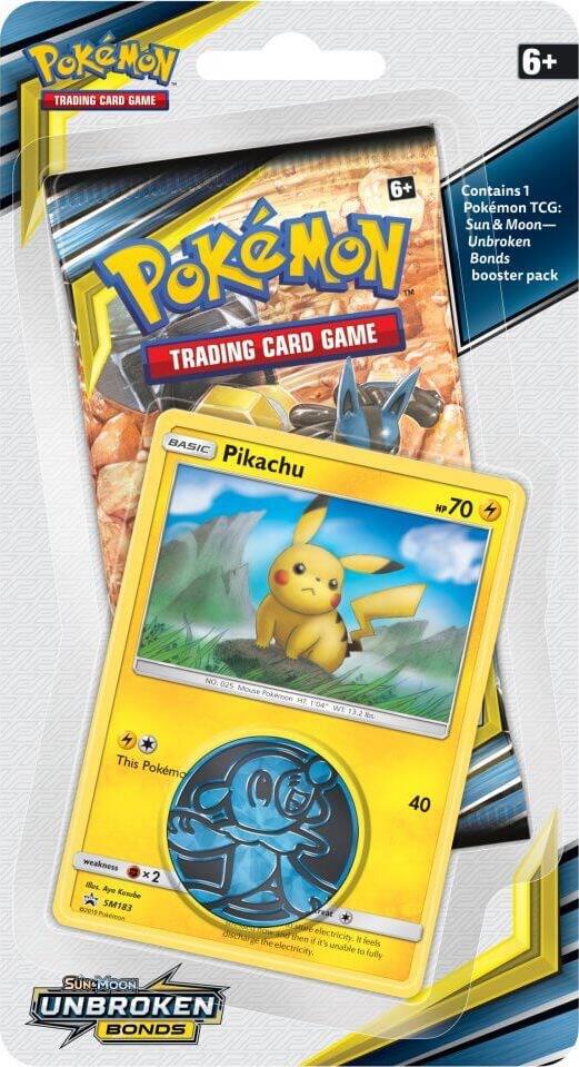 Unbroken Bonds Single Pack Blister [Pikachu] - SM - Unbroken Bonds