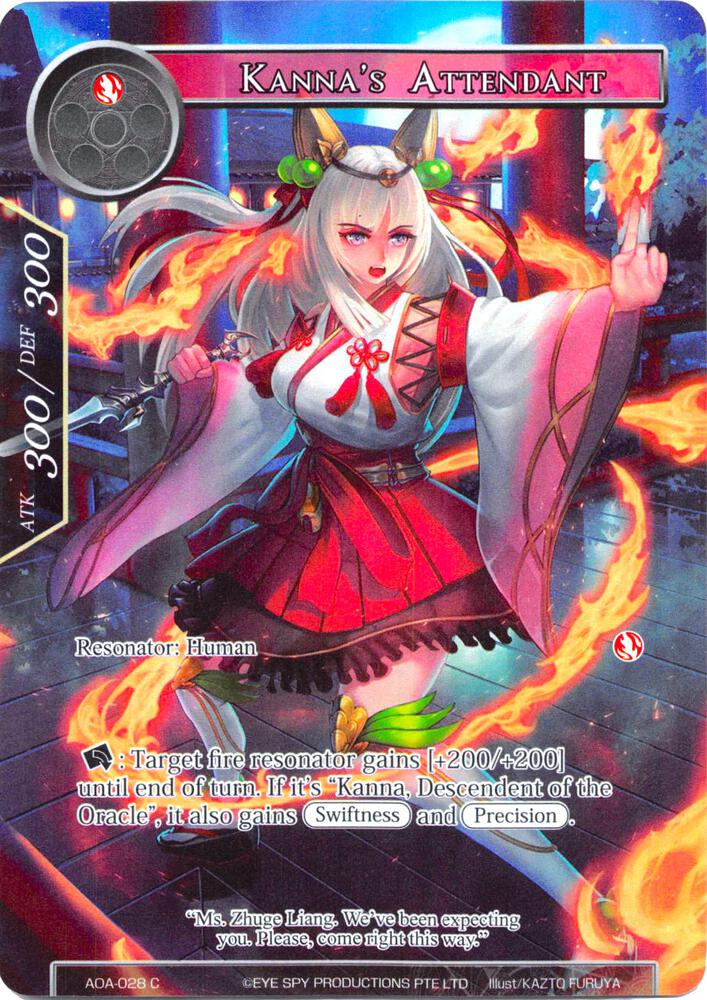 Kanna's Attendant (Full Art)