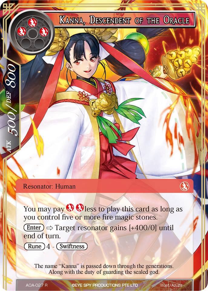 Kanna, Descendent of the Oracle