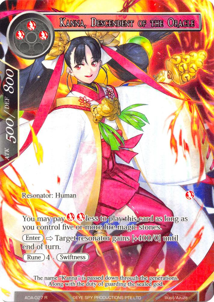 Kanna, Descendent of the Oracle (Full Art)