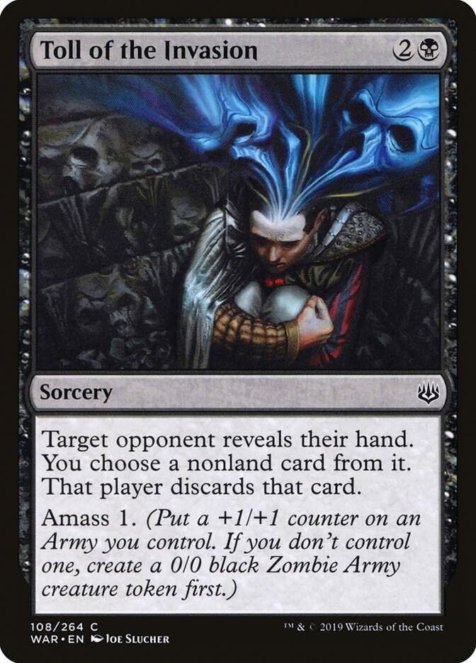 Toll of the Invasion - War of the Spark - Magic: The Gathering - TCGplayer.com