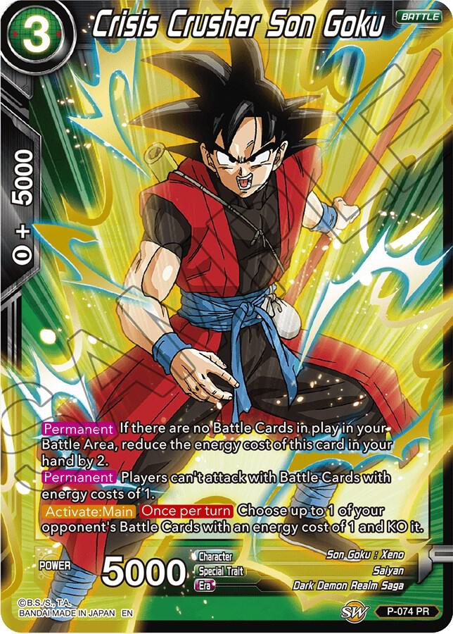 Crisis Crusher Son Goku (Alternate Art) - Special Anniversary Set