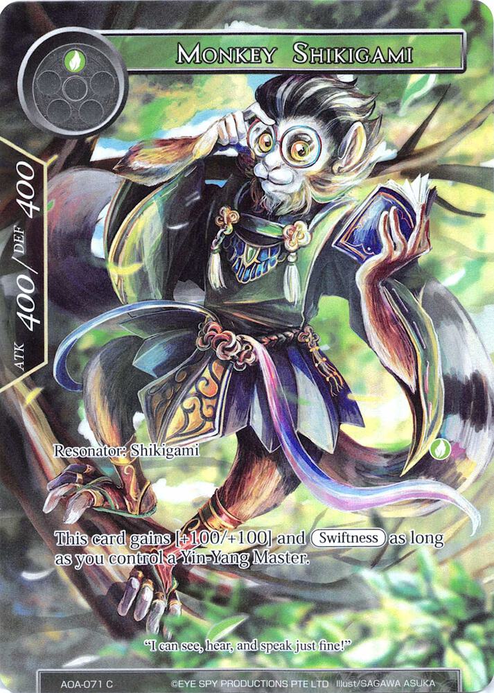 Monkey Shikigami (Full Art)