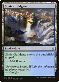 Simic Guildgate (War of the Spark)