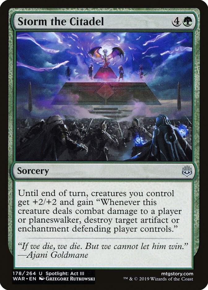 Storm the Citadel - War of the Spark - Magic: The Gathering - TCGplayer.com