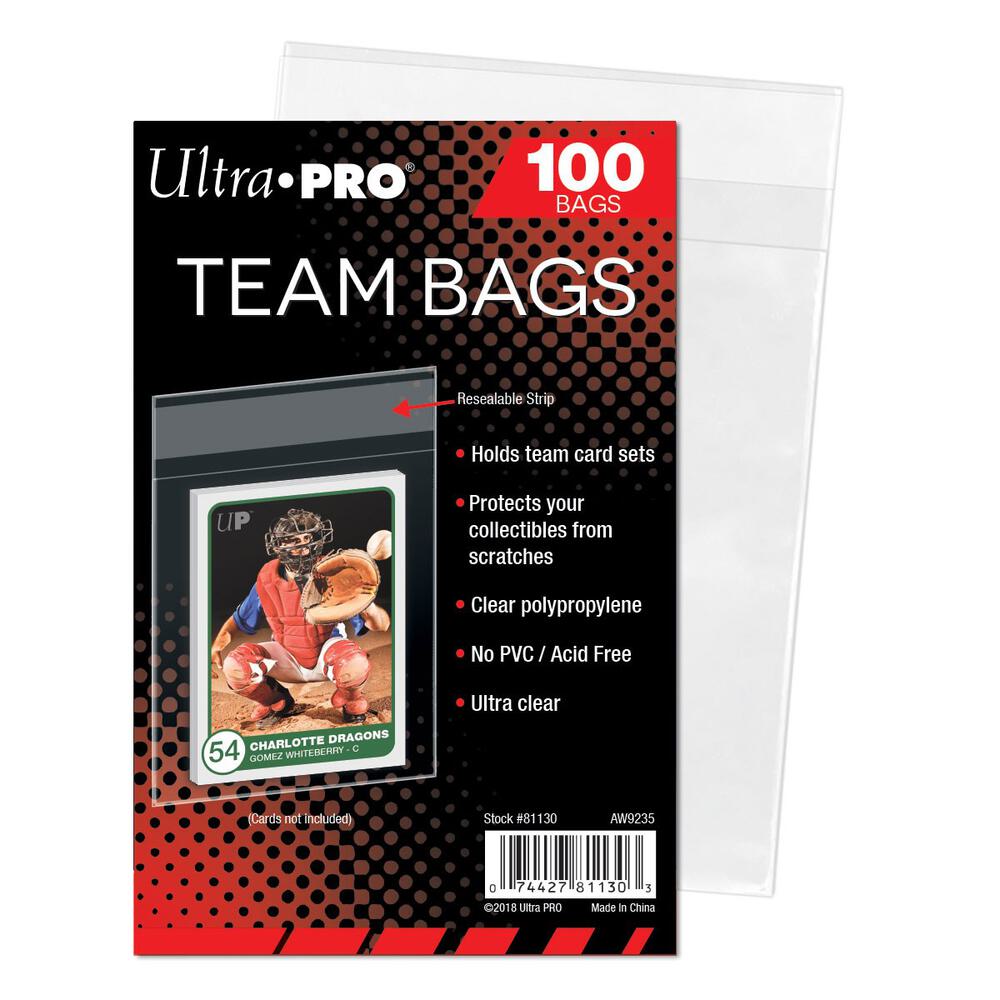 Ultra Pro Resealable Team Bags (100-Pack) - Ultra Pro Storage Solutions -  Collectible Storage - TCGplayer.com