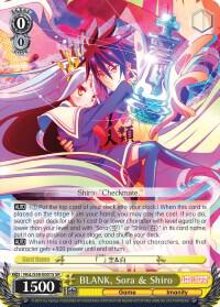 BLANK, Sora & Shiro (SR)