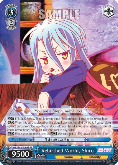 Rebirthed World, Shiro (SR)