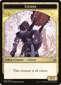 Citizen Token (War of the Spark)