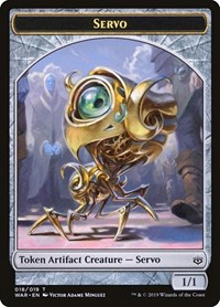 Servo Token - War of the Spark - Magic: The Gathering card
