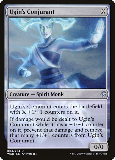 Ugin's Conjurant from WAR #3, Magic: The Gathering card