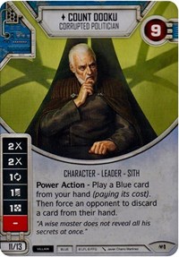 Count Dooku - Corrupted Politician
