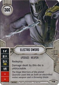 Electro Sword (Card Only)