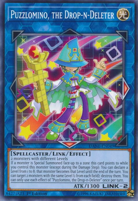 Puzzlomino, the Drop-n-Deleter - Dark Neostorm - YuGiOh