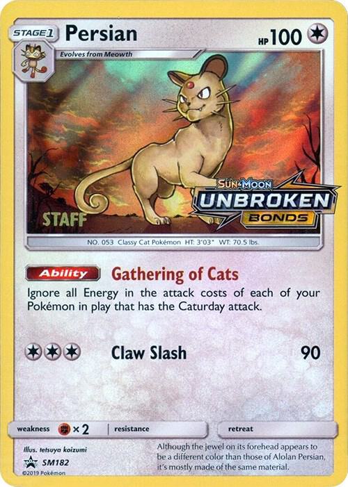 Persian - SM182 (Prerelease) [Staff] SM182 from SM Promos