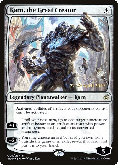 Karn the Great Creator