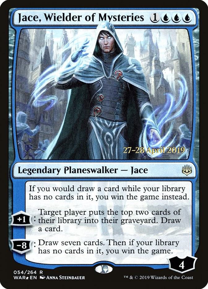 Jace, Wielder of Mysteries #54s — War of the Spark Promos
