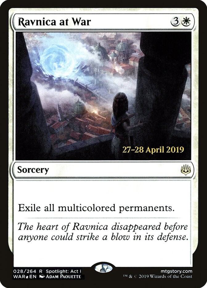 Ravnica at War #28s — War of the Spark Promos