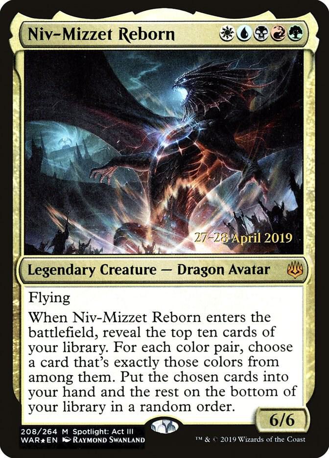 Niv-Mizzet Reborn - Prerelease Cards - Magic: The Gathering