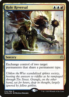 Role Reversal #214 – Prerelease Cards (Rare)