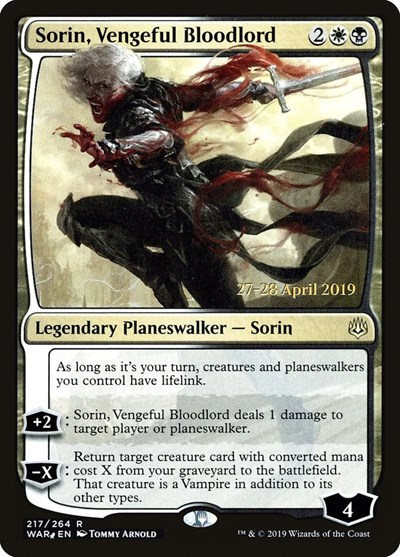 Sorin Vengeful Bloodlord
