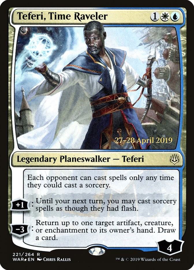 Teferi, Time Raveler - Prerelease Cards - Magic: The Gathering