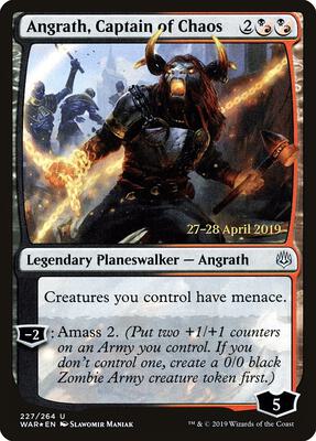 Angrath, Captain of Chaos #227 – Prerelease Cards (Uncommon)