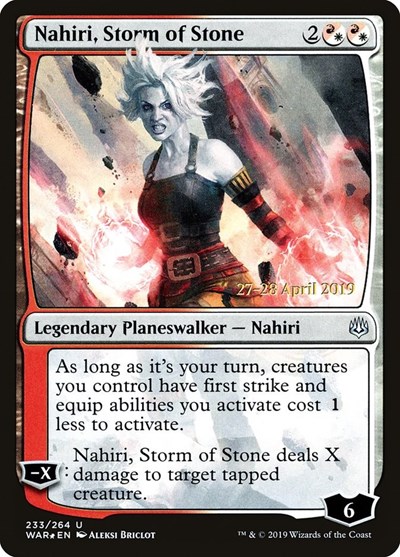 Nahiri Storm of Stone