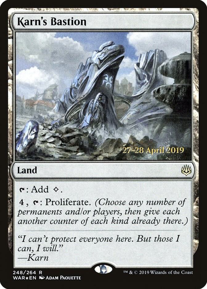 Karn's Bastion #248s — War of the Spark Promos