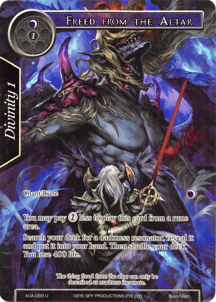Freed from the Altar (Full Art)