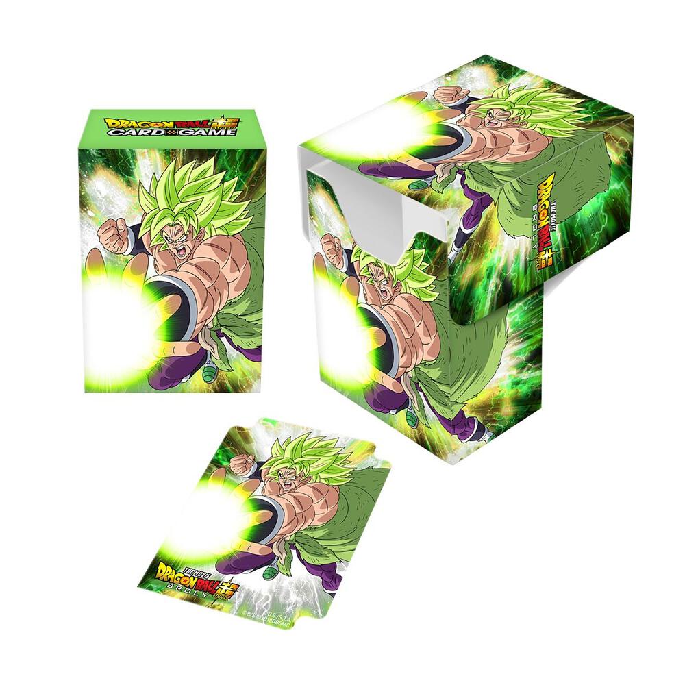 ultra pro brom デッキボックス Dragon Ball Super CCG Full-View Deck Box - Broly - Ultra Pro Deck