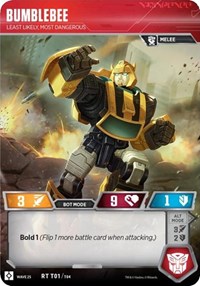 Bumblebee - Least Likely, Most Dangerous (Wave 2S - Bumblebee vs Megatron)
