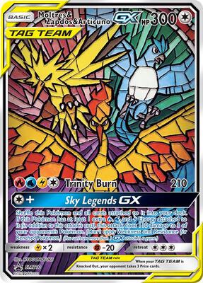 Moltres & Zapdos & Articuno GX - SM Promos - Pokemon