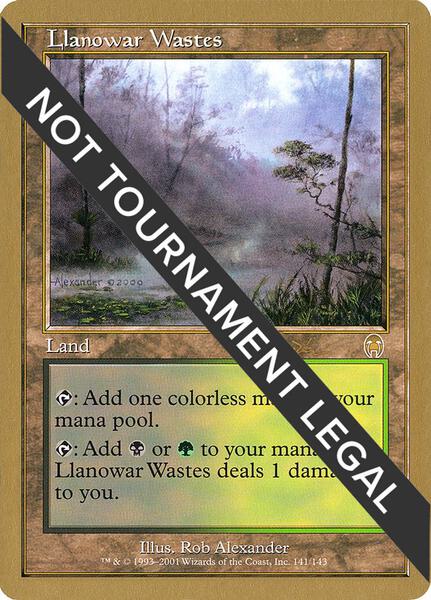 Llanowar Wastes - 2001 Jan Tomcani (APC) - World Championship