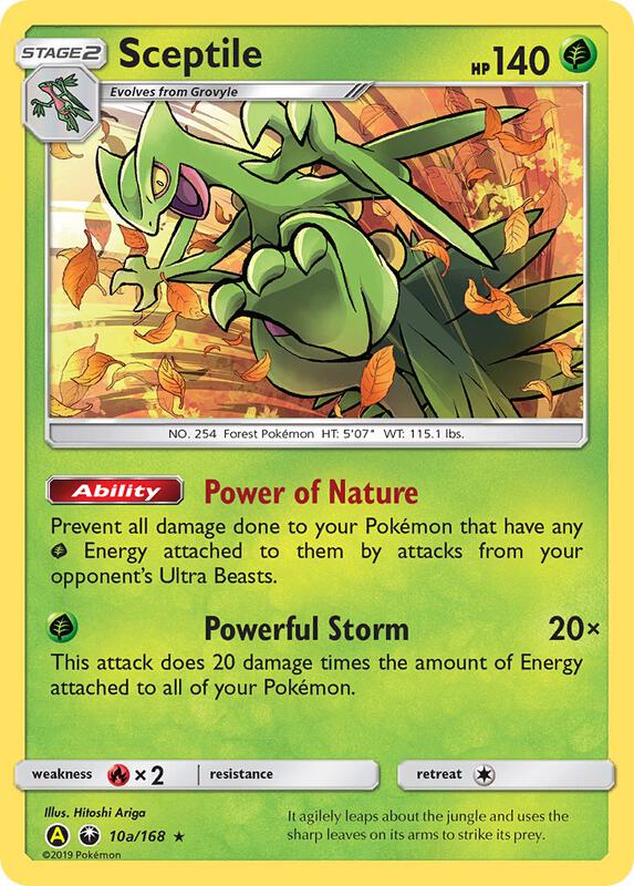 Sceptile - 10a/168 010a/168 from Alternate Art Promos